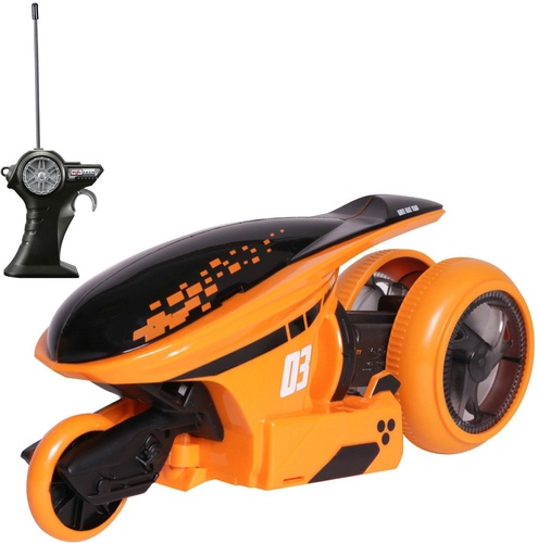 Игрушечный мотоцикл Maisto Cyclone 360 на радиоуправлении (82066 orange)