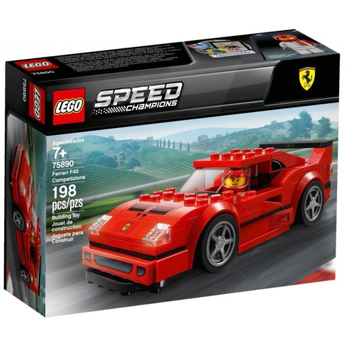 Конструктор LEGO Speed Champions Автомобиль Ferrari F40 Competizione 198 дет. (75890)