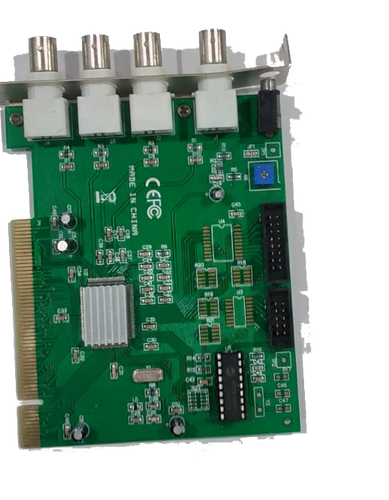 4-канальная PCI карта видеонаблюдения видеозахвата
