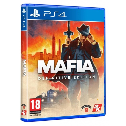 Игра Mafia Definitive Edition (PS4, Blu-Ray диск) (5026555428224)
