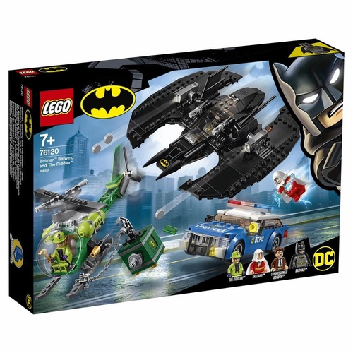 Конструктор LEGO Super Heroes DC Бэткрыло Бэтмена и ограбление Загадочника (76120)