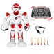 Робот K2 радіокер., акум., стріляє кулями, ходить, їздить, світло, програм., USB, муз.(англ.), кор.