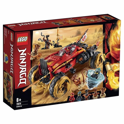 Конструктор LEGO NINJAGO Внедорожник Катана 4x4 450 деталей (70675)