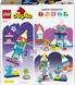 Конструктор LEGO DUPLO Town Приключения на космическом шаттле 3-в-1 58 деталей (10422)