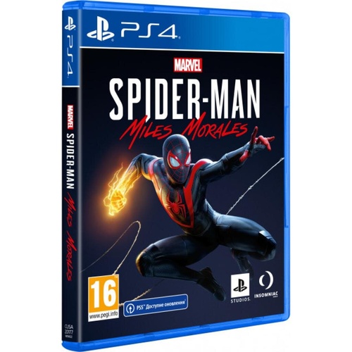Игра Marvel Spider-Man. Miles Morales [PS4, Russian version] (9819622)