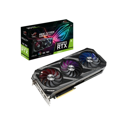 Відеокарта ASUS GeForce RTX3060Ti 8Gb ROG STRIX OC GAMING V2 LHR (ROG-STRIX-RTX3060TI-O8G-V2-GAMING)