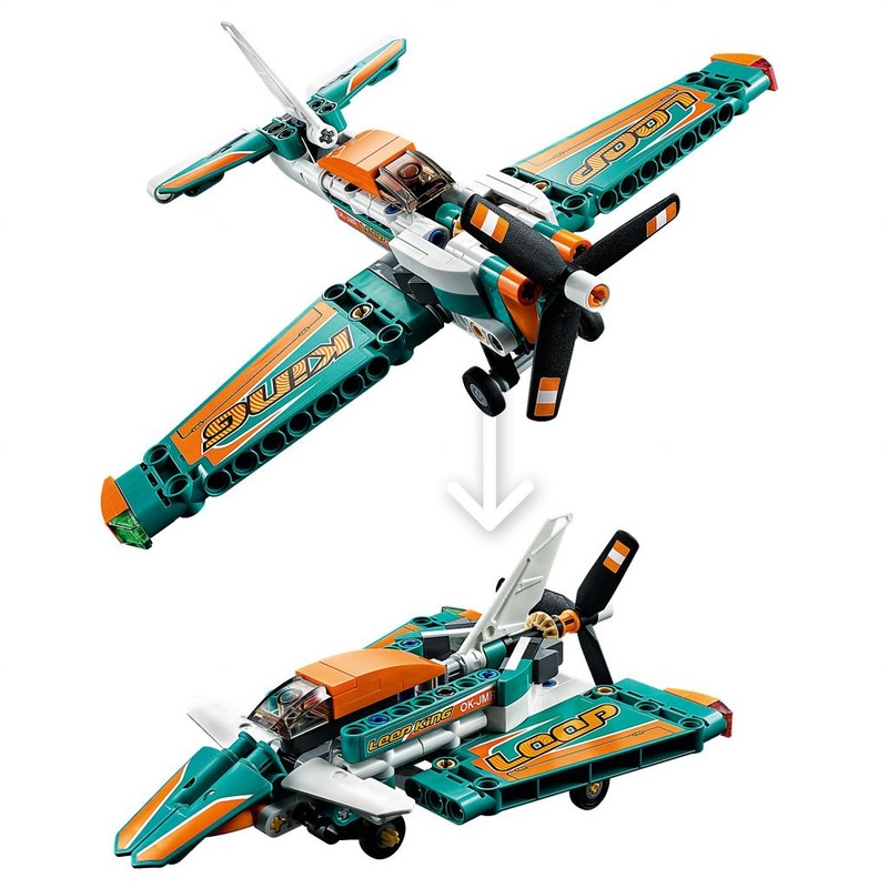 Конструктор LEGO Technic Спортивний літак 154 деталі (42117)