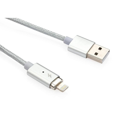 Кабель USB Magnetic Lightning White