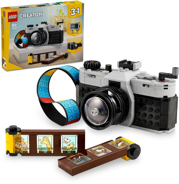 Конструктор LEGO Creator Ретро фотокамера 261 деталей (31147)