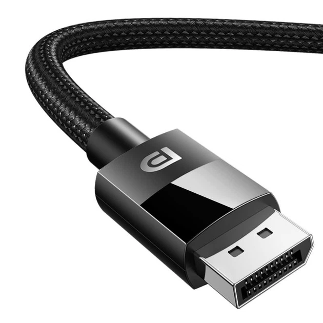 Кабель UGREEN DP114 DP 1.4 Male to Male Plastic Case Braided Cable 3m (UGR-80393)