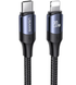 Кабель Usams US-SJ521 U71 Type-C to Lightning 20W PD Fast Charging & Data Cable 1.2m Black (SJ521USB01)