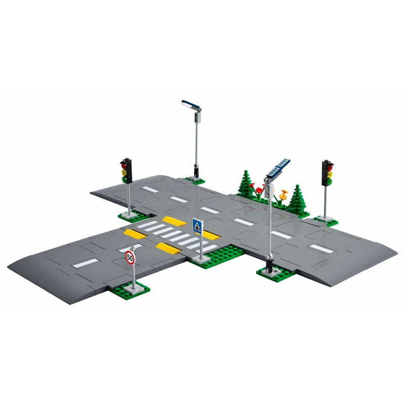 Конструктор LEGO City Town Дорожні плити 112 деталей (60304)