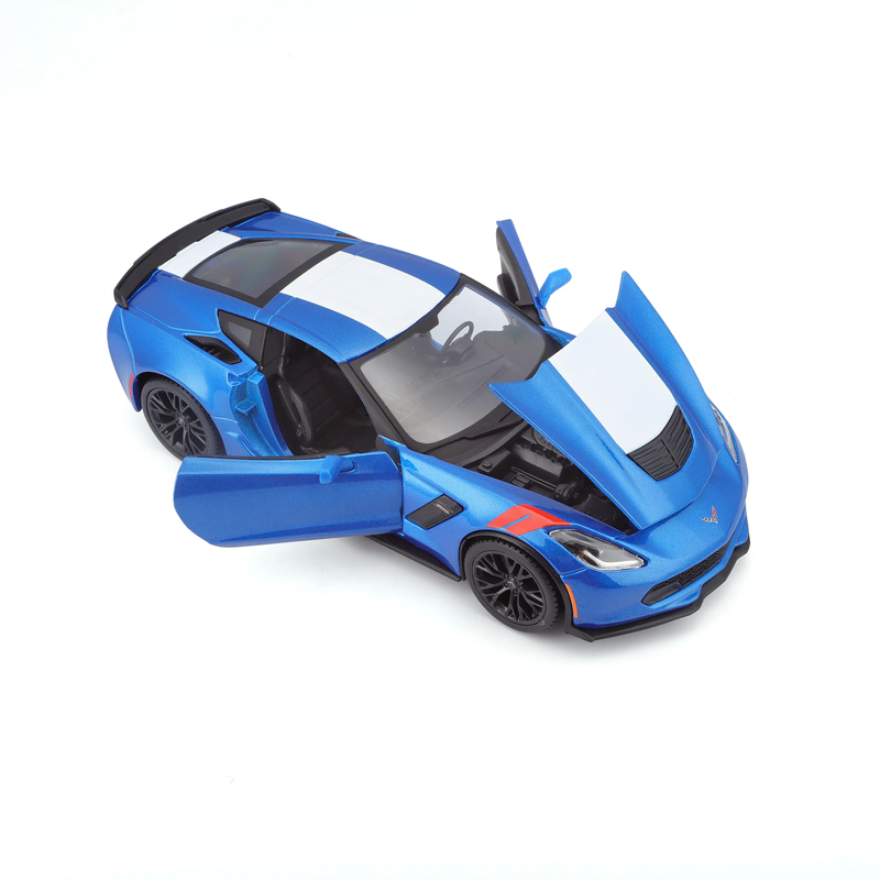 Машина Maisto Corvette Grand Sport 2017 (1:24) синий металлик (31516 met. blue)