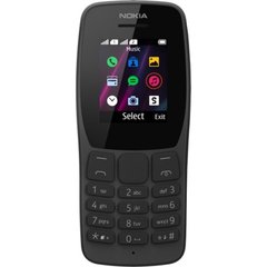 Мобільний телефон Nokia 110 DS Black (16NKLB01A07), Чорний, 4 Mb
