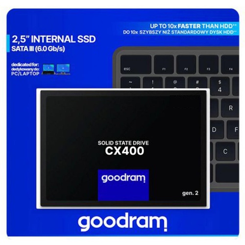 Накопитель SSD 2.5\ 256GB Goodram (SSDPR-CX400-256-G2)"