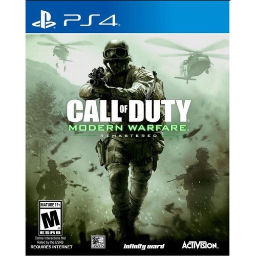 Игра Call of Duty: Modern Warfare. Remastered 2017 [Blu-Ray диск] (88074RU)
