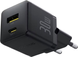 Сетевое зарядное устройство для Baseus Palm Fast Charger C+U 30W EU Cluster Black (P1011160A113-00)