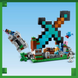 Конструктор LEGO Minecraft Форпост с мечом 427 деталей (21244)