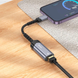Мережевий адаптер HOCO UA26 iPhone ethernet adapter 100 Mbps Metal Gray (6942007611978)