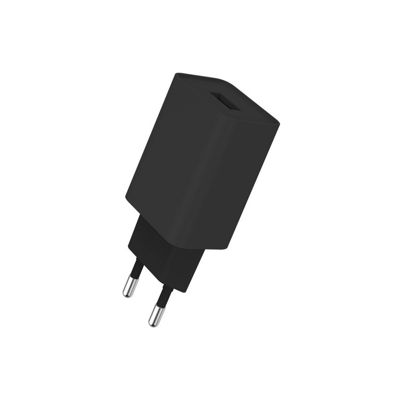 Зарядное устройство ColorWay 1USB Quick Charge 3.0 (18W) black + cable Type C (CW-CHS013QCC-BK)