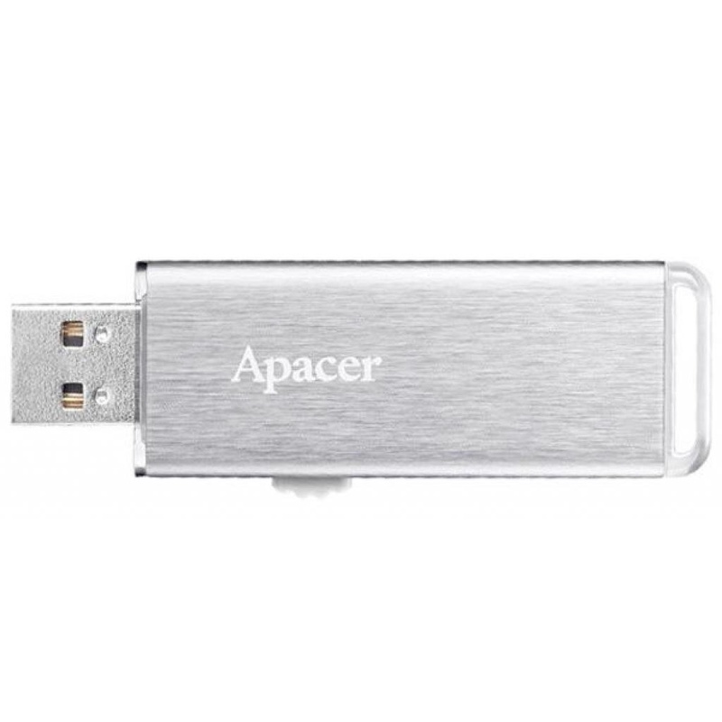 USB флеш накопичувач Apacer 16GB AH33A Silver USB 2.0 (AP16GAH33AS-1)