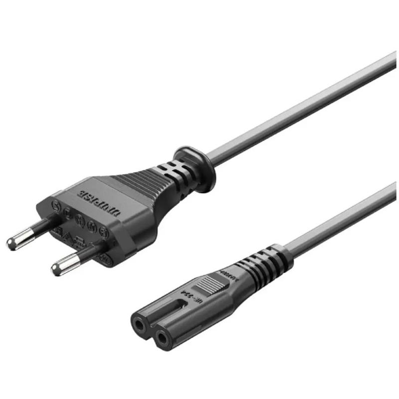 Кабель Vention 2-Prong Power Cord 1.8M C7 Connector EU Plug (ZCLBAC)