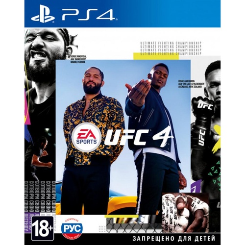 Игра PS4 EA SPORTS UFC 4, BD диск (1055615)