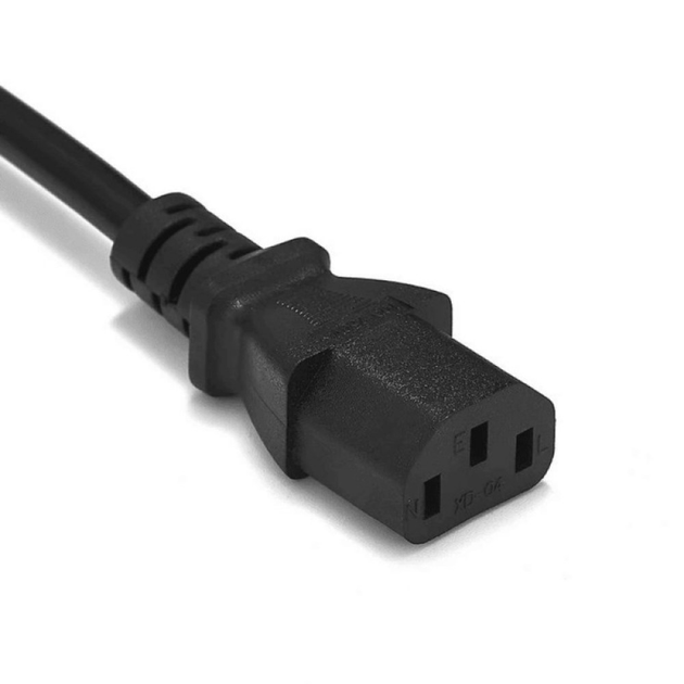 Кабель Vention 3-Prong Power Cord 1.8M C13 Connector EU-Plug (ZCGBAC)