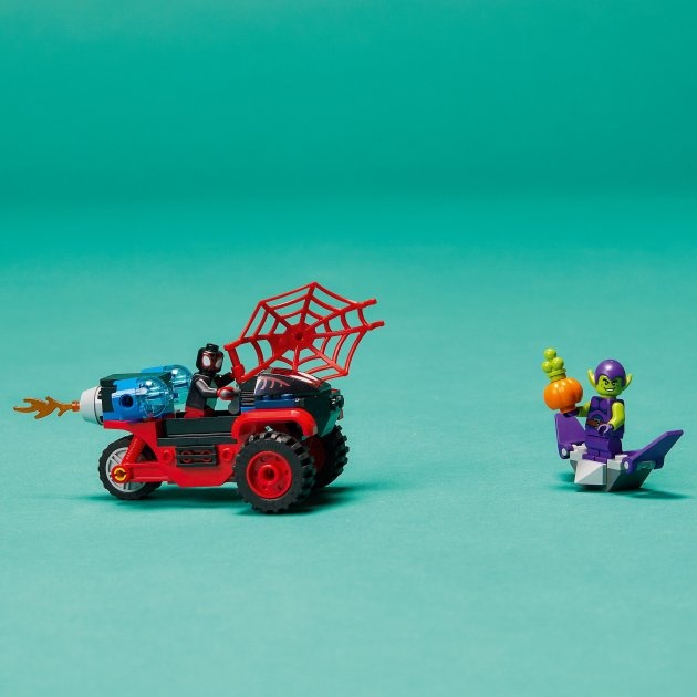 Конструктор LEGO Super Heroes Marvel Майлз Моралес: технотрайк Людини-Павука 59 деталей (10781)