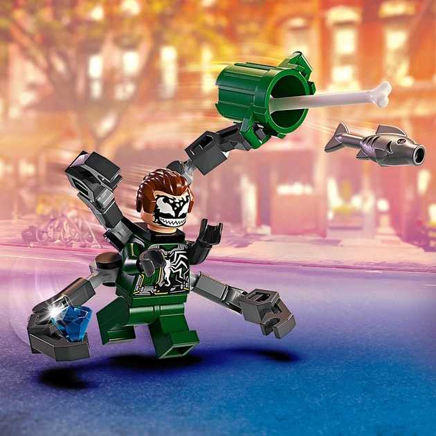 Конструктор LEGO Super Heroes Погоня на мотоциклах Человек-Паук vs. Доктор Осьминог 77 деталей (76275)