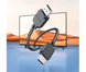 Кабель BOROFONE BUS02 Vivido HDTV 2.0 male-to-male 4K HD data cable(L=2M) Black (6941991105982)