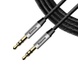 Аудио-кабель Baseus Yiven Audio Cable M30 1M Silver + Black