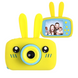 Дитячий цифровий фотоапарат з чохлом DL174 Yellow