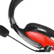 Ігрові навушники XTRIKE ME HP-307 з мікрофоном 2*3,5мм чорно-червоні