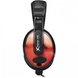 Ігрові навушники XTRIKE ME HP-307 з мікрофоном 2*3,5мм чорно-червоні