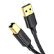 Кабель UGREEN US135 USB 2.0 AM to BM Print Cable 2m Black (UGR-20847)