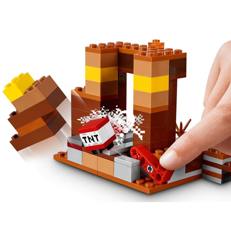 Конструктор LEGO Minecraft Торговый пост 201 деталь (21167)