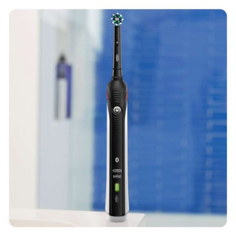Електрична зубна щітка Oral-B Smart4 4500 Black Edition + дорожній кейс (D601.525.3X)