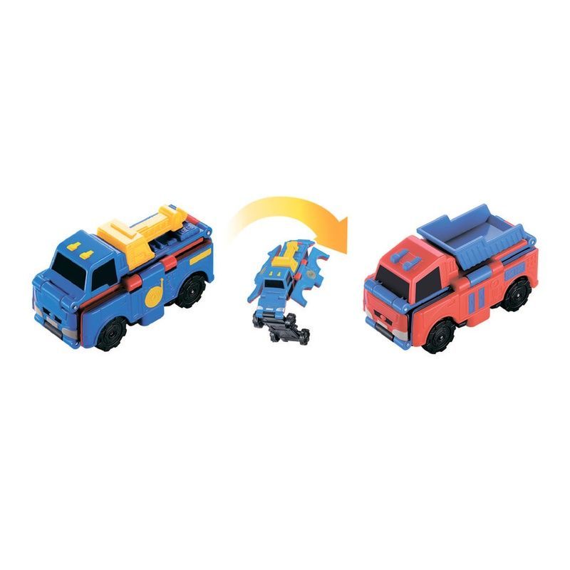 Машинка-трансформер TransRacers 2 в 1 Кран-самоскид (YW463875-01)