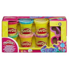 Набір для творчості Hasbro Play-Doh пластилин из 6 баночек Блестящая коллекция (A5417)