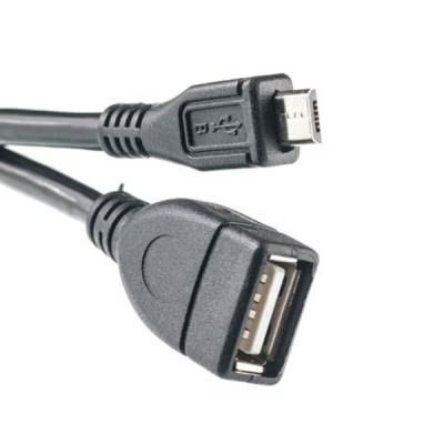Перехідник USB 2.0 Mini 5P to AF OTG 0.1m PowerPlant (KD00AS1234)