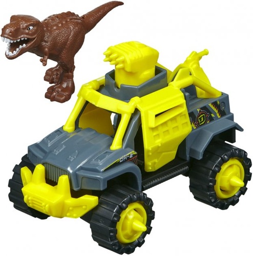 Ігровий набір Road Rippers машинка і динозавр T-Rex brown (20072)