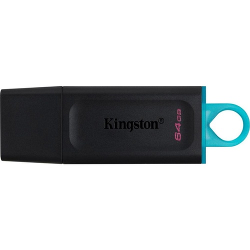 USB флеш накопичувач Kingston 64GB DataTraveler Exodia Black/Teal USB 3.2 (DTX/64GB)