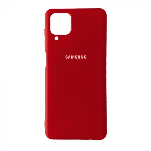 Чехол Samsung A12 red