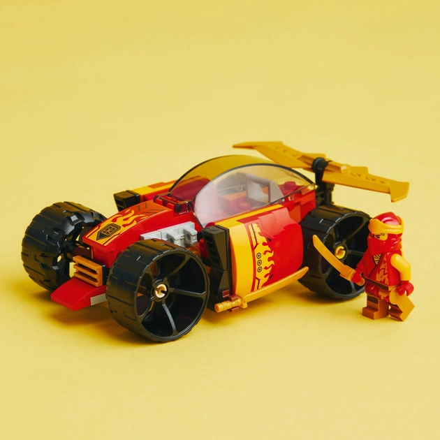 Конструктор LEGO Ninjago Гоночный автомобиль ниндзя Кая EVO 94 детали (71780)