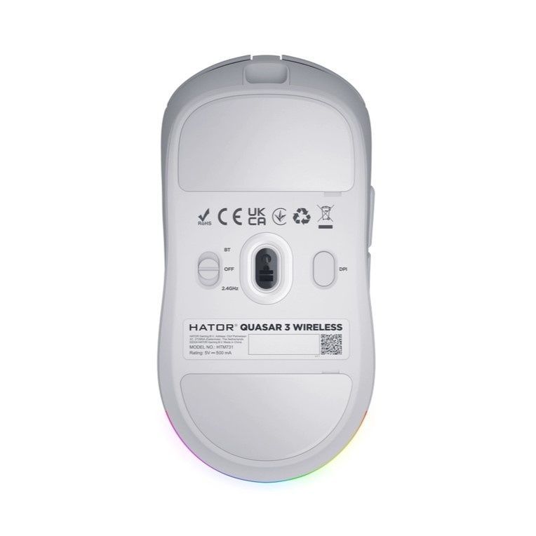 Мишка Hator Quasar 3 Wireless White (HTM731)