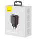 Зарядний пристрій Baseus Compact Quick Charger USB+Type-C 20W Black (CCXJ-B01)