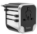 Зарядное устройство с travel-адаптером Hoco AC5 Level with Plug Converter Black