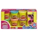 Набор для творчества Hasbro Play-Doh пластилин из 6 баночек Блестящая коллекция (A5417)