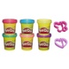 Набор для творчества Hasbro Play-Doh пластилин из 6 баночек Блестящая коллекция (A5417)